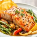 Zalm en groenten in papillot
