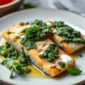 Zalm en pangasius met een Italiaans tintje