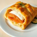 Zalm in een bladerdeegje