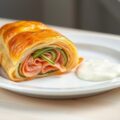 Zalm in korstdeeg