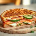 Zalm limoen tosti