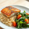 Zalm met couscous