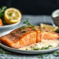 Zalm met mierikswortelboter