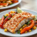 Zalm met tacokruiden