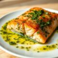 Zalm met Tuinkruiden-Vinaigrette