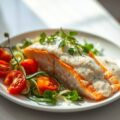 Zalm met Vincentsaus
