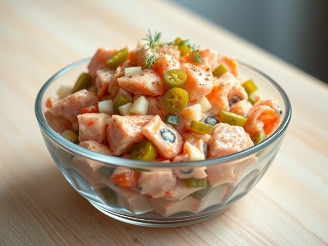 Zalm salade à la Engelen