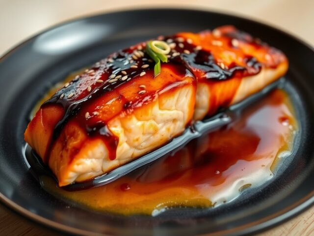 Zalm uit de Oven met Aziatisch Tintje