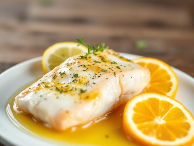 Zalmfilet Gemarineerd in Citruszest