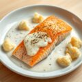 Zalmfilet met bloemkool