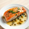 Zalmfilet met kappertjessaus