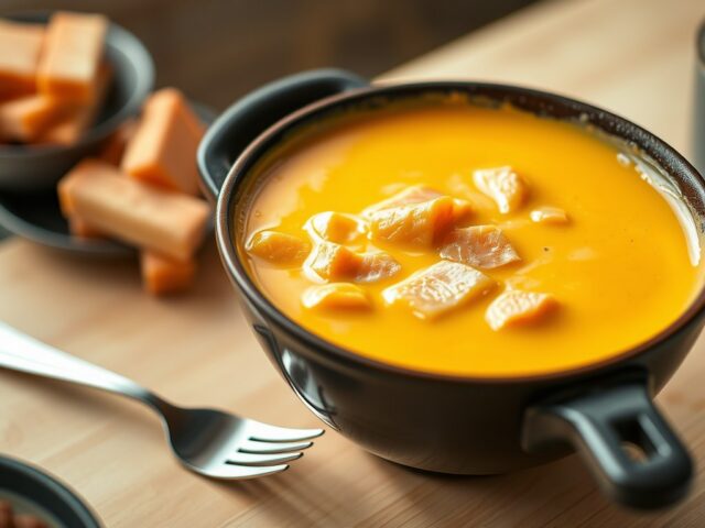 Zalmfondue