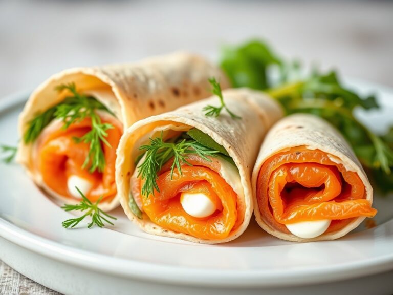 Zalmrolletjes