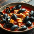 Zarzuela met mosselen