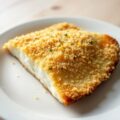 Zeebaars met een korst van Parmezaanse kaas