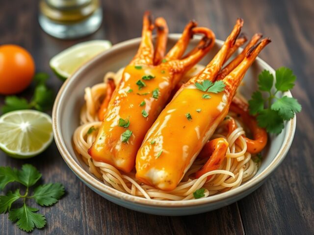 Zeebaars met Zuid-Mexicaanse saus (Veracruz) — AI-gegenereerde illustratie