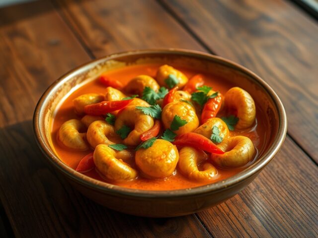 Zeefruit in Masala