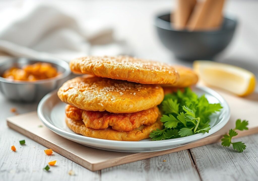 Zelfgemaakt frikandellenbroodjes, AI-gegenereerde illustratie
