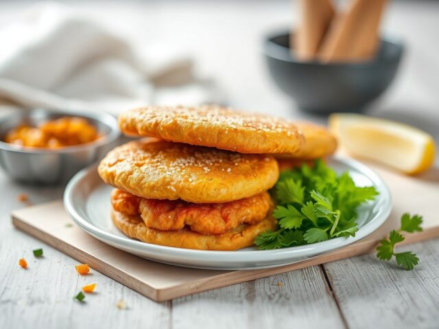 Zelfgemaakt frikandellenbroodjes — AI-gegenereerde illustratie