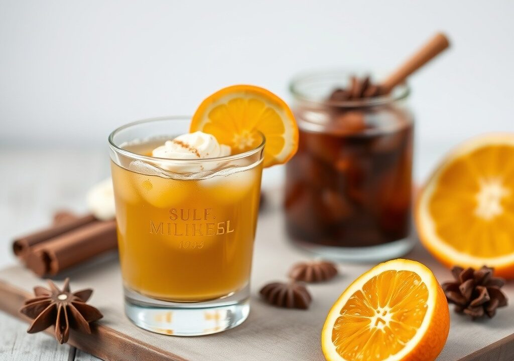 Zelfgemaakte Cointreau — AI-gegenereerde illustratie