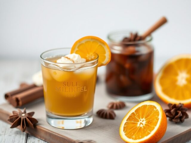 Zelfgemaakte Cointreau — AI-gegenereerde illustratie