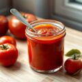 Zelfgemaakte tomatenketchup