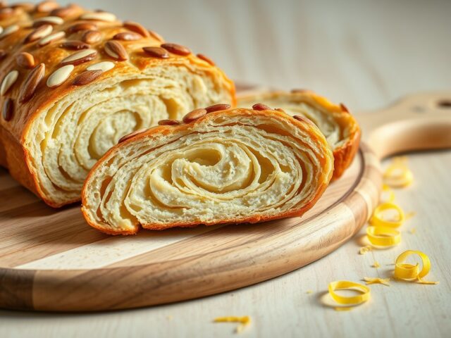 Zoet amandelbrood