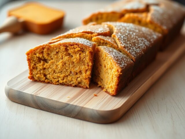 Zoete aardappelcake