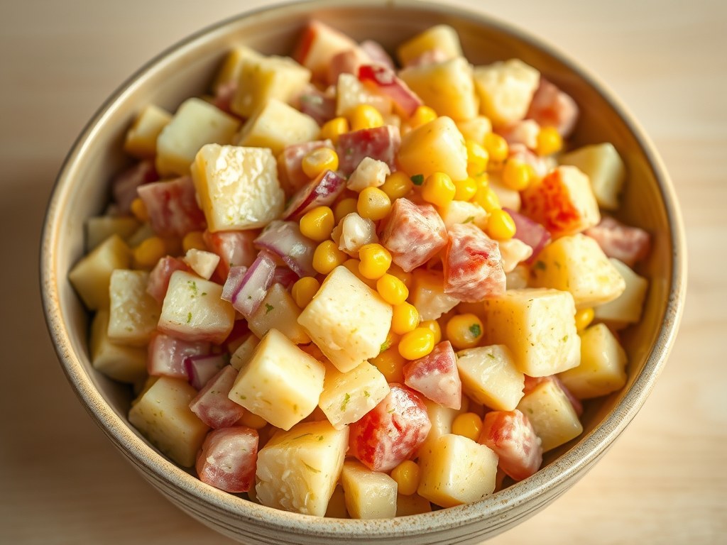 Zomersalade, AI-gegenereerde illustratie