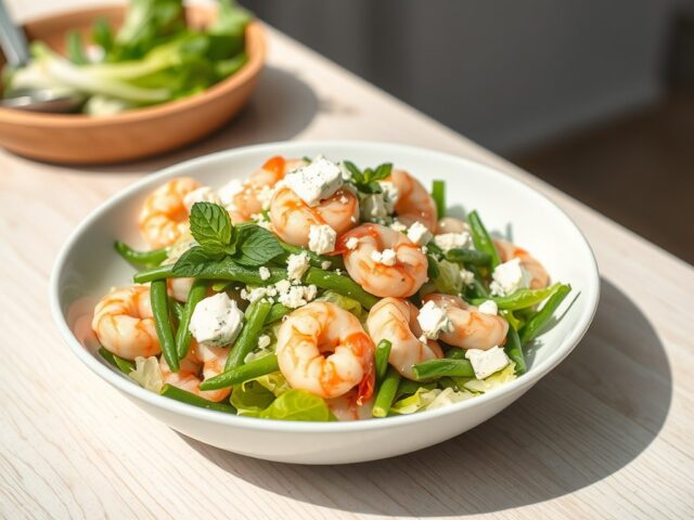 Zomersalade met Fourme d’Ambert