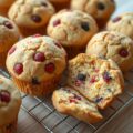Zomervruchtenyoghurtmuffins