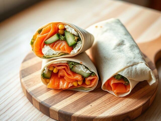 Zondagwrap Zalm