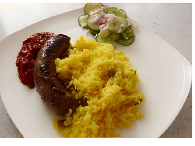 Zuid – Afrikaanse “ boerewors “ …