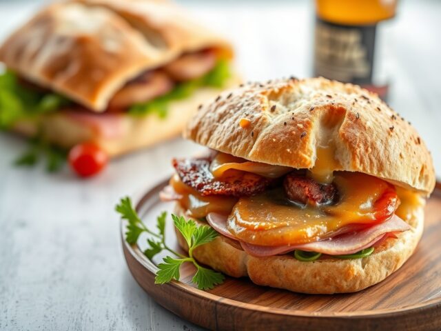 Zuurkoolciabatta — AI-gegenereerde illustratie