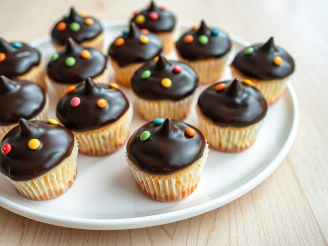 Zwarte pieten cakejes