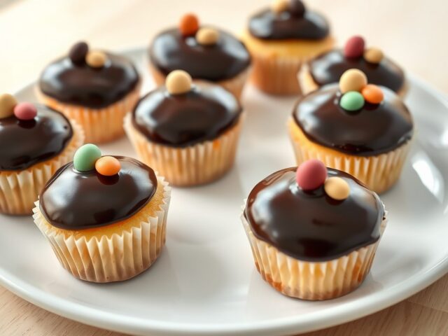 Zwarte pieten cakejes