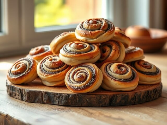 Zweedse kaneelbroodjes