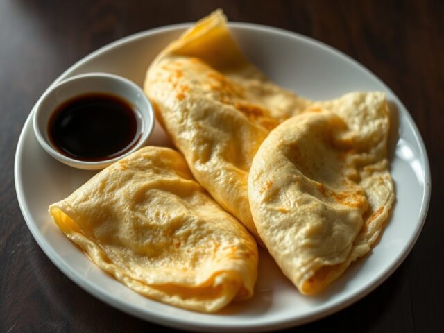 8 Soja-omeletjes met kokos