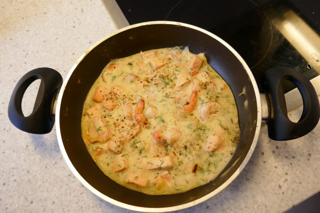 Romige visragout