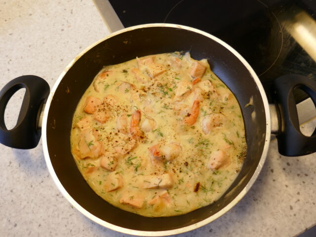 Romige visragout