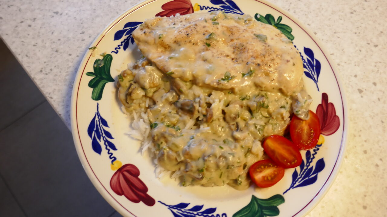 Kipfilet in roomsaus, foto 2