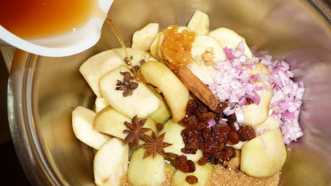 Kruidige perenchutney, foto 2