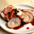 Aangeklede fricandeau