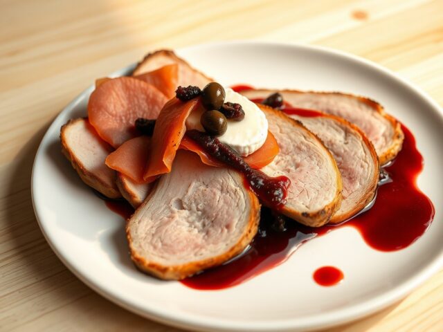 Aangeklede fricandeau