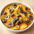 Aardappel-champignonschotel