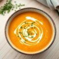Aardappel-paprika-wortelsoep