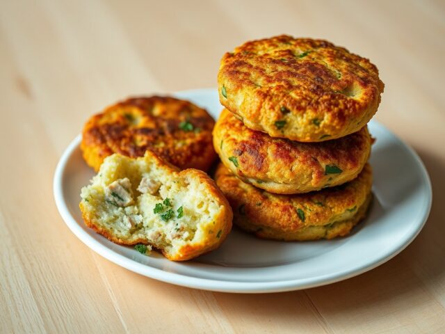 Aardappel-viskoekjes