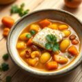 Aardappel-wortelstoof