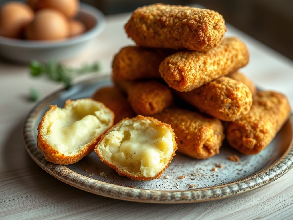 Aardappelkroketten, AI-gegenereerde illustratie