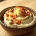 Aardappelpuree met spek